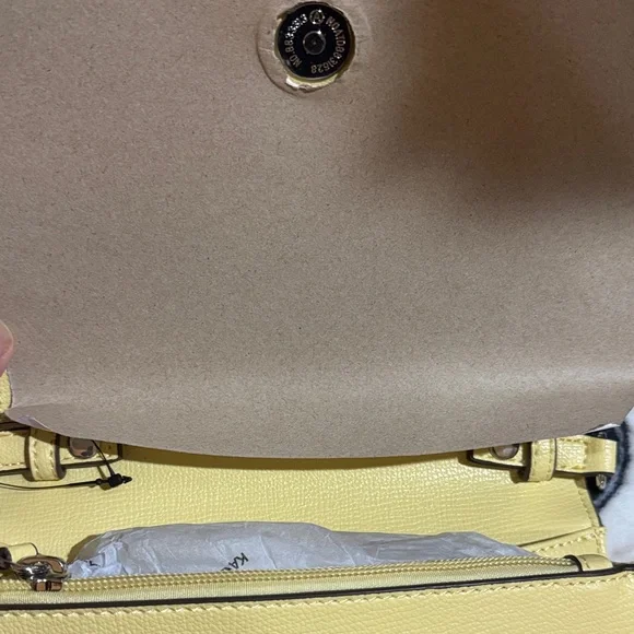 Karl Lagerfeld Vibrant Yellow Crossbody Bag - Picture 4 of 10